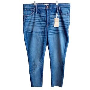 NWT Madewell 10" High-Rise Skinny Jeans Adjustable Edition 36